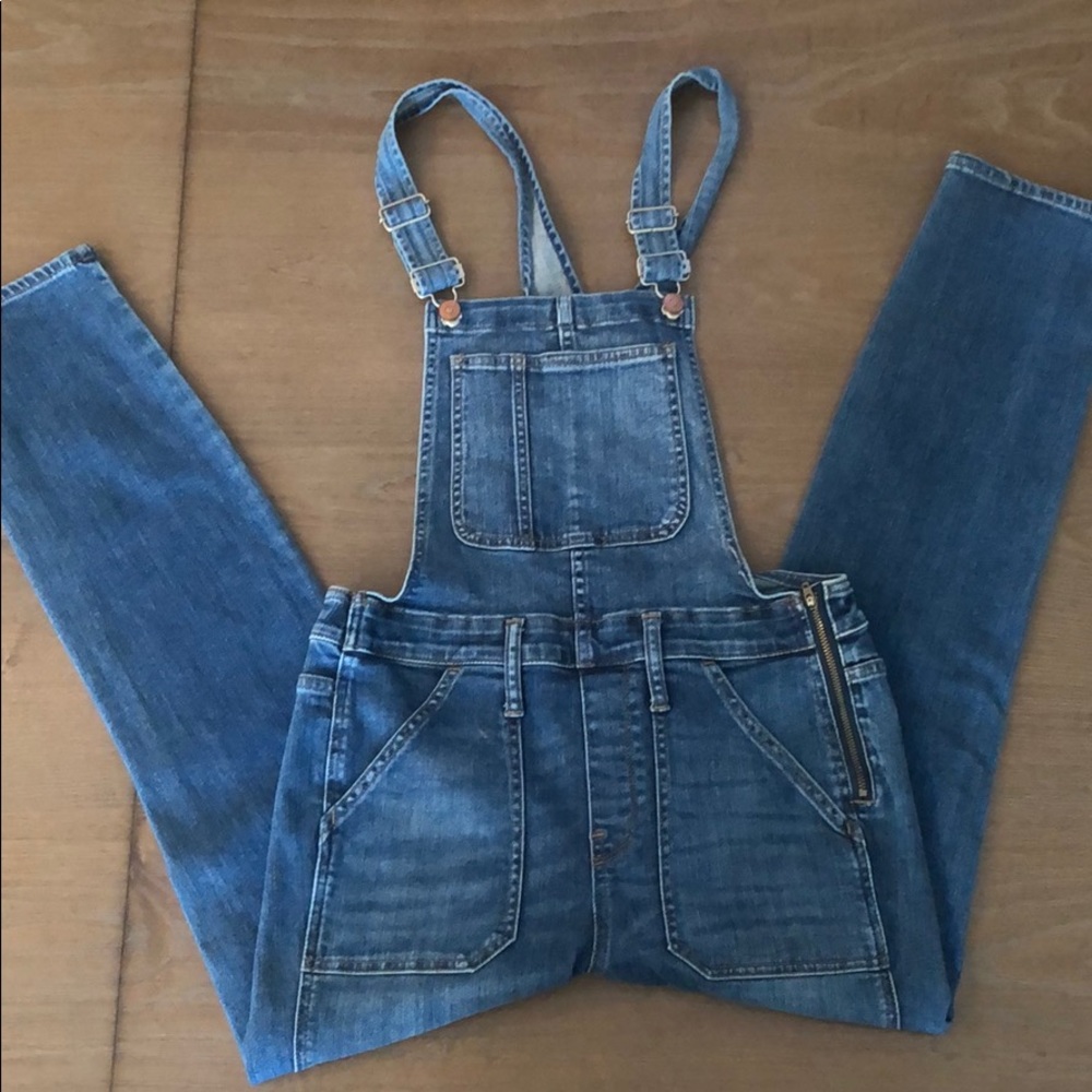 Madewell Skinny Overalls